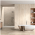 Carrelage grès cérame effet pierre Realstone Travertino Vein Strutturato - 120,0 cm x 60,0 cm - ép. 9,00 mm - Bianco