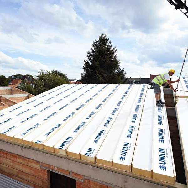 Panneau sandwich toiture USYSTEM Roof OS Gyp - 9,00 m².K/W - 0.8 x 5.50 m - ép. 228,00 MM