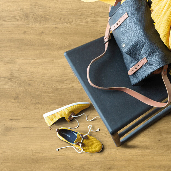 Lame vinyle clipsable imitation bois - Virtuo 55 Rigid Acoustic - 125,0 CM x 22,9 CM - ép. 5,70 MM - Sunny Nature