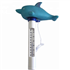 Thermomètre flottant dauphin bleu pour piscines et spas - Astralpool - longueur 16 cm