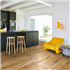 Parquet contrecollé en chêne monolame à clipser GRANO - naturel brossé huilé - 19 CMx190 CM ép.14 MM