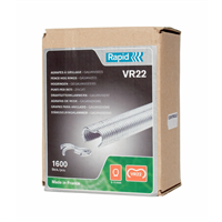Agrafe à grillage VR22 acier galvanisé Blister de 1600 pièces
