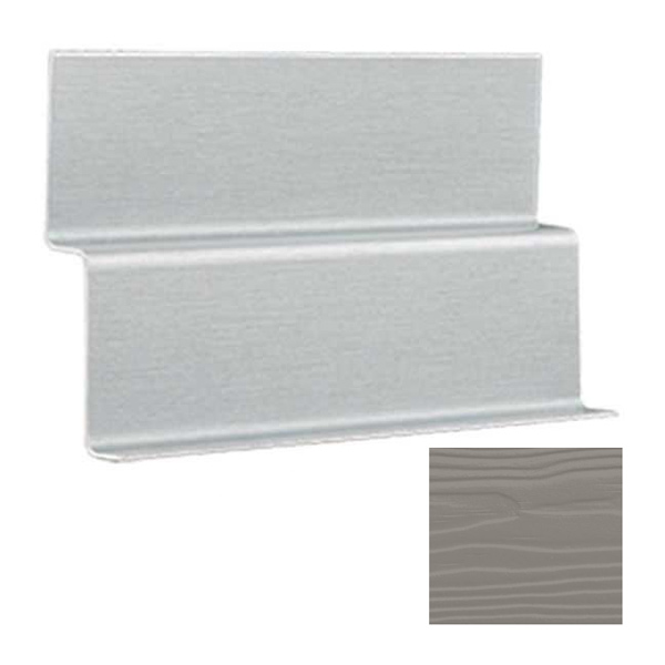 Profil de départ pour bardage Cedral Lap - aluminium laqué Gris perle C52 - longueur 3,00 M