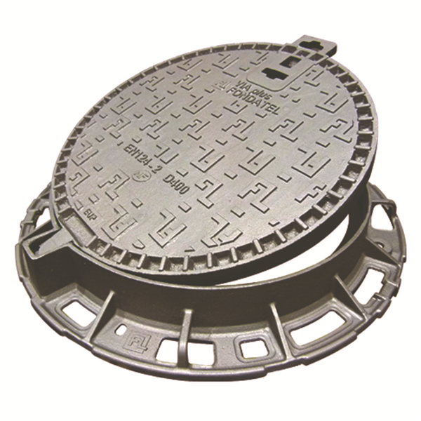 Regard de chaussée VIA plus R EUP articulé D400 trafic intense NF