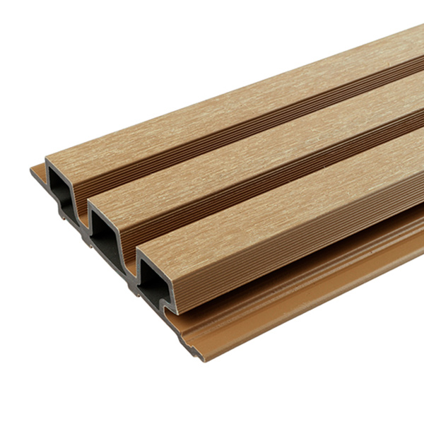 Bardage composite imitation bois aspect claire-voie - Weo 35 Fiberdeck - 33,00 MM x 170 MM - Long. 3,90 M - Coloris Cedar