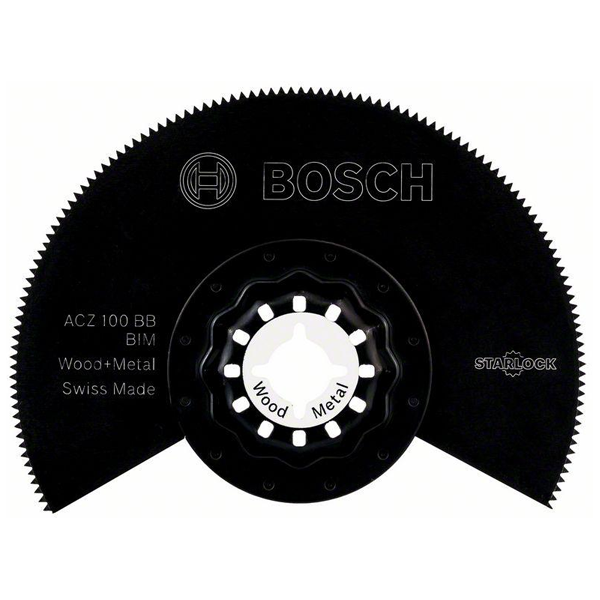 Lame segment pour bois et métal BIM ACZ 100 BB WM : Bosch 2608661633