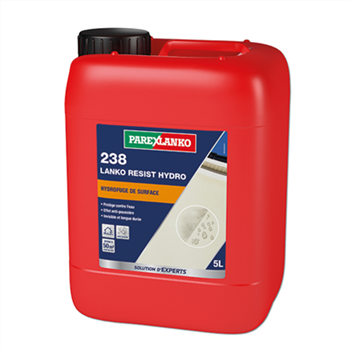 Hydrofuge de surface imperméabilisant longue durée - Lanko Resist Hydro 238 - Bidon 5L