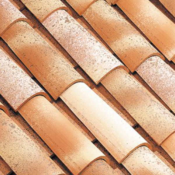 Tuile en terre cuite - Canal Gironde 50 Poudenx Edilians - Pastel