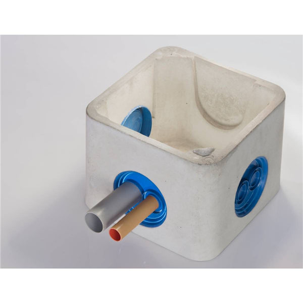 Dalle boite de branchement Voltéo intérieur 30X30, extérieur 35x35