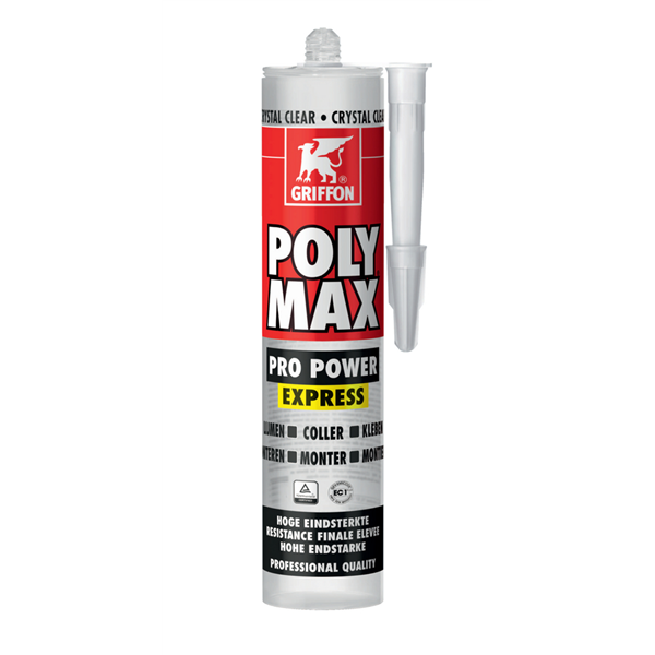 POLY MAX PRO POWER EXPRESS CRYSTAL - CARTOUCHE 300 G