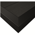 Plinthe de finition en L - Aluminium Noir - pour terrasse composite - 42 x 50 MM - Long. 4,5 M