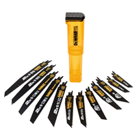 Lame de scie sabre bois métal plastique Dewalt DT2441L-QZ Extreme en coffret de 12 lames