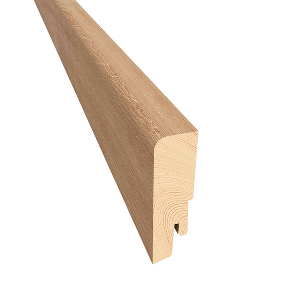 Plinthe pour parquet contre-collé Kahrs - Naturel vernis mat - 6 CM x 1,6 CM - longueur 2,4 M
