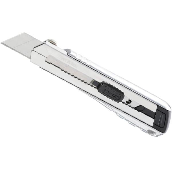 Cutter à cartouche Fatmax Pro Stanley pour applications lourdes 4 lames fournies 25 mm