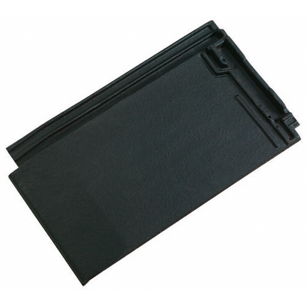 Tuile grand moule du nord aspect plat - Volnay PV - 24,8 x 40,8 cm - Ardoise