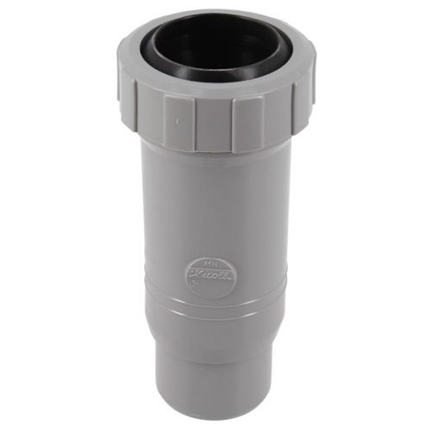 Manchon de dilatation simple pour canalisations - Mâle/Femelle - ø 40 mm - Gris