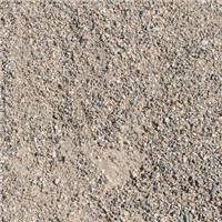 Sable alluvionnaire roulé lavé pour la construction - granulométrie 0/4 mm - godet de 0,25 m³