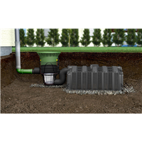 FILTR.DRAINSTAR EXT.PASS.PIET.D400