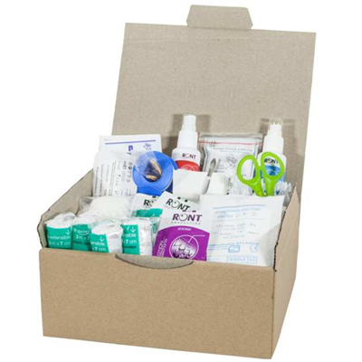 Kit de réassort pour armoire à pharmacie Farmor multi-risques - pour 5 à 10 personnes