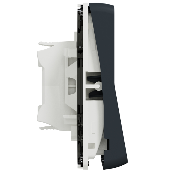 Interrupteur va-et-vient Schneider Mureva Styl - IP55 - IK08 - gris anthracite - 10AX 250V