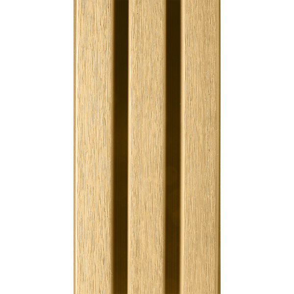 Bardage composite imitation bois aspect claire-voie - Weo 35 Fiberdeck - 33,00 MM x 170 MM - Long. 3,90 M - Coloris Cedar