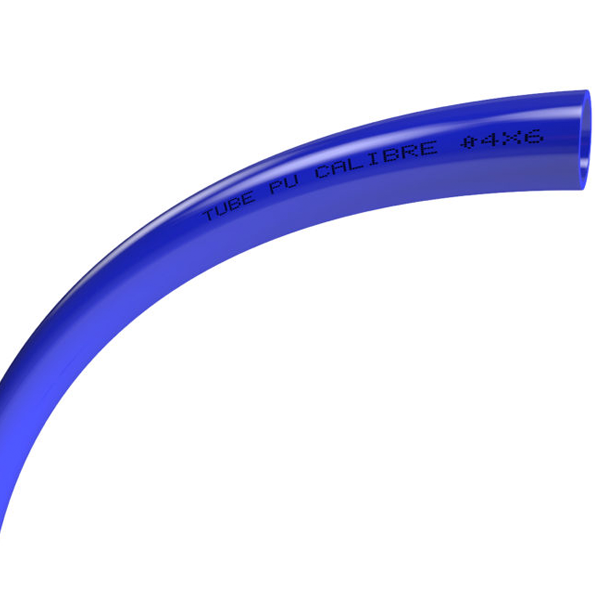 Tuyau calibré en polyuréthane bleu pour outils pneumatiques - diamètre 2.5 - longueur 25 m Tricoflex 070717