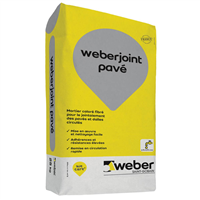 WEBERJOINT PAVE GRIS CIMENT 25KG