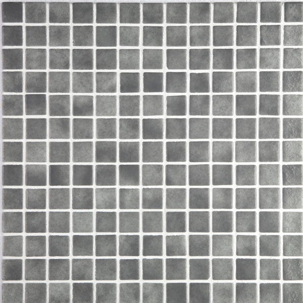 Mosaïque en émaux de verre lisse  - carreau de 2,5 x 2,5 cm - trame de 31,2 x 49,5 cm