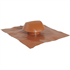 Chapeau de ventilation avec collerette d'étanchéité Nicoll Atemax VVE16 - mâle Ø 160 MM - Rouge Terracotta
