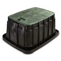 Regard pour arrosage enterré Jumbo - Dimensions du bas 53,30 cm x 70,1 cm