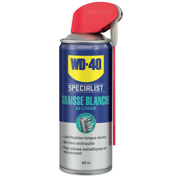 Graisse blanche au lithium longue durée WD-40 Bombe spray 400 ml