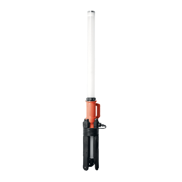 Lampe projecteur LED chantier à 360° sur trépied - Hauteur 133 cm - 90 W / 11 000 lm - IP65