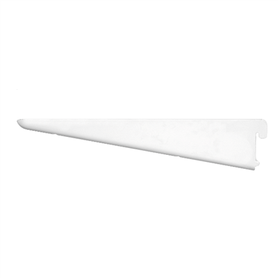 Console double avec pas de 32 mm CQFD - coloris blanc 220 mm
