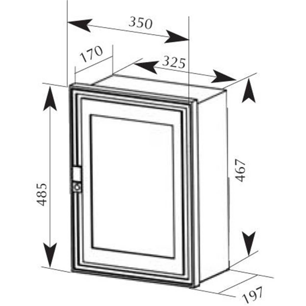 Coffret S20 vide - Sigle Eclair