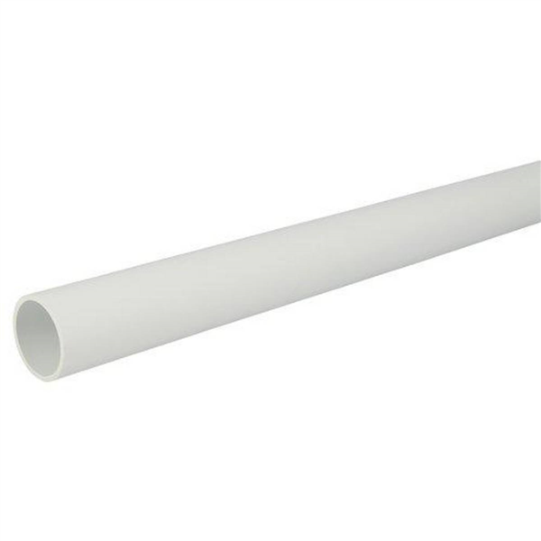 TUBE LISSE DE WC D.50 EN 4M BLANC