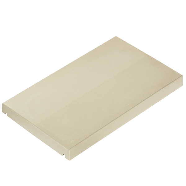 Chaperon de mur plat lisse en béton - Fabemi - 50,0 CM x 30,0 CM - ép. 4,00 CM - Beige