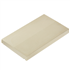 Chaperon de mur plat lisse en béton - Fabemi - 50,0 CM x 30,0 CM - ép. 4,00 CM - Beige