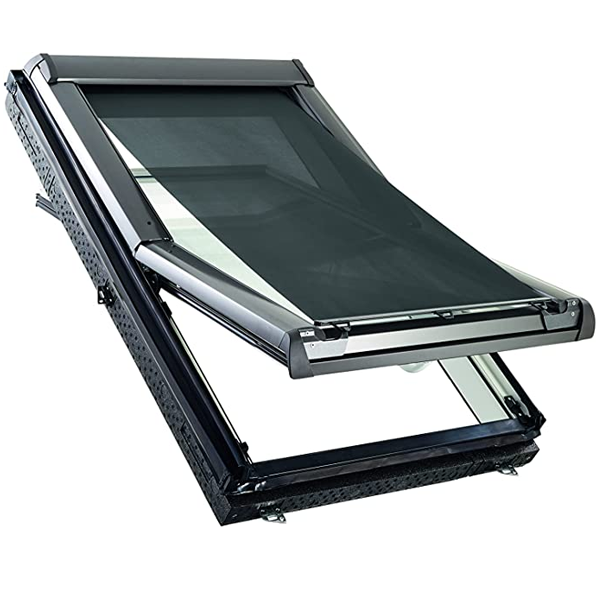 Fenêtre de toit Roto à projection en PVC - Designo R7 - avec pare-soleil Screen - Largeur 54 CM - Hauteur 78 CM