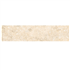 Plinthe carrelage effet pierre en grès cérame pour carrelage Pierre Éternelle beige - 6 x 50 cm