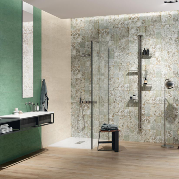 Faïence murale décor ancien - Timeless - 32,0 CM x 80,5 CM - ép.8,00 MM - décor Kilim