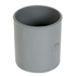 Manchon PVC à coller Femelle/Femelle - diamètre 75 mm - Gris clair