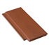 Demi-tuile béton - Innotech - Rouge vieilli - 42 x 18.5 cm