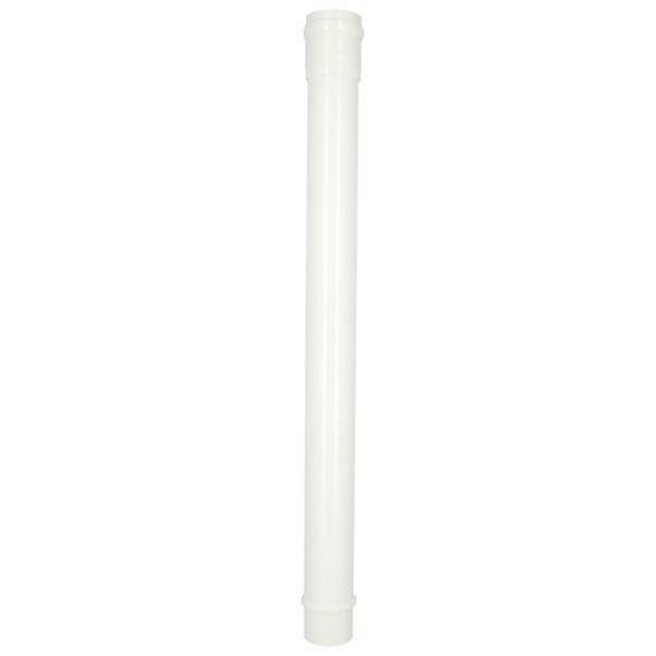 DAUPHIN DROIT ESTHETIQUE 1M POUR TD80 BLANC