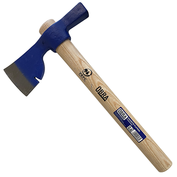 Hachette de plâtrier Obra avec manche 37cm en bois 780g