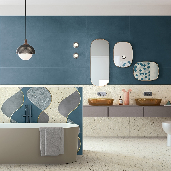 Carrelage en grès cérame Lago - Sol et mur intérieur - Chromatica - 100 x 40 cm - ép. 7 mm