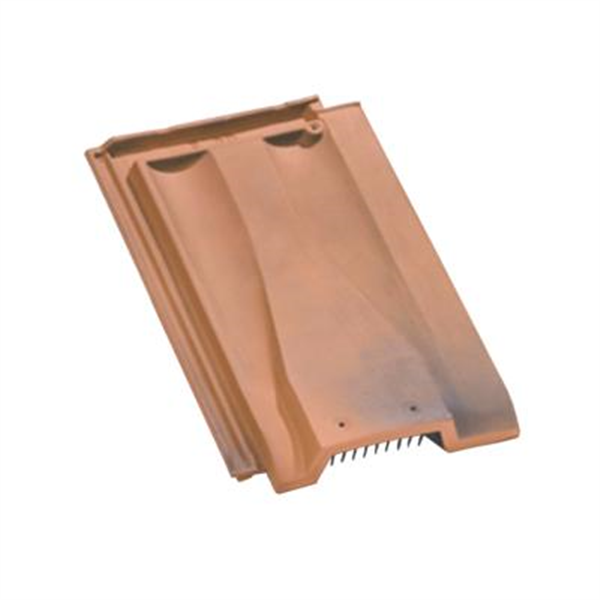 Tuile chatière en terre cuite - PV10 Huguenot - section de ventilation 50 cm² - Flammé rustique