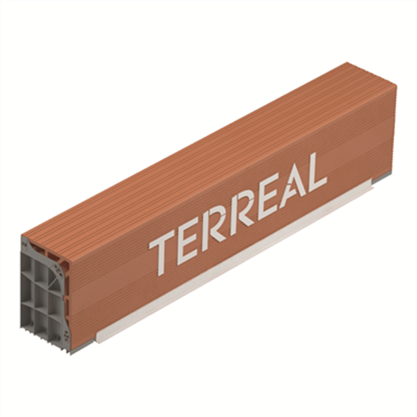 Linteau monobloc L pour volet roulant - H.314 MM Ép.200 MM L.1200 MM