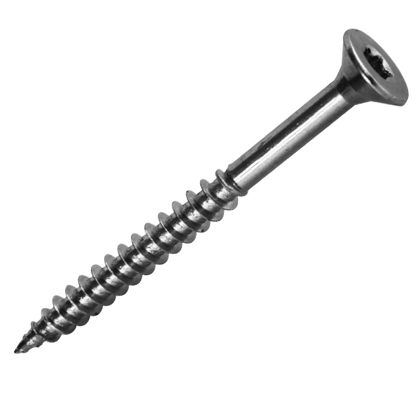 Vis bois et agglo en acier zingué tête fraisée empreinte Torx - 6,0 MM x 70,0 MM/42,0 MM - Boîte de 150