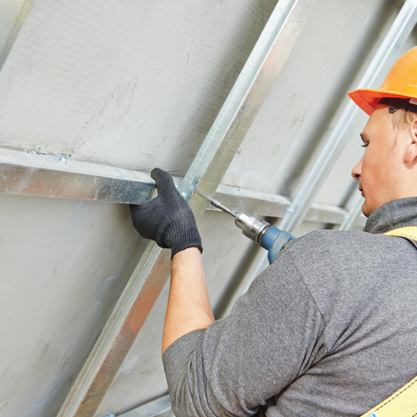 Cheville à frapper B-Long Xtrem Spit avec vis tête hexagonale zinguée - 10 x 80 mm - Boîte de 50