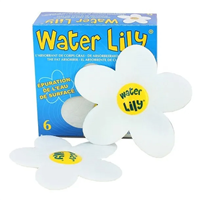 Absorbant de corps gras Water Lily pour piscine et spa - boîte de 6